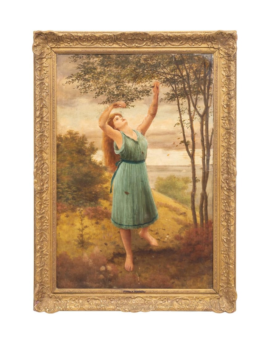 CONTINENTAL SCHOOL, WOMAN PICKING