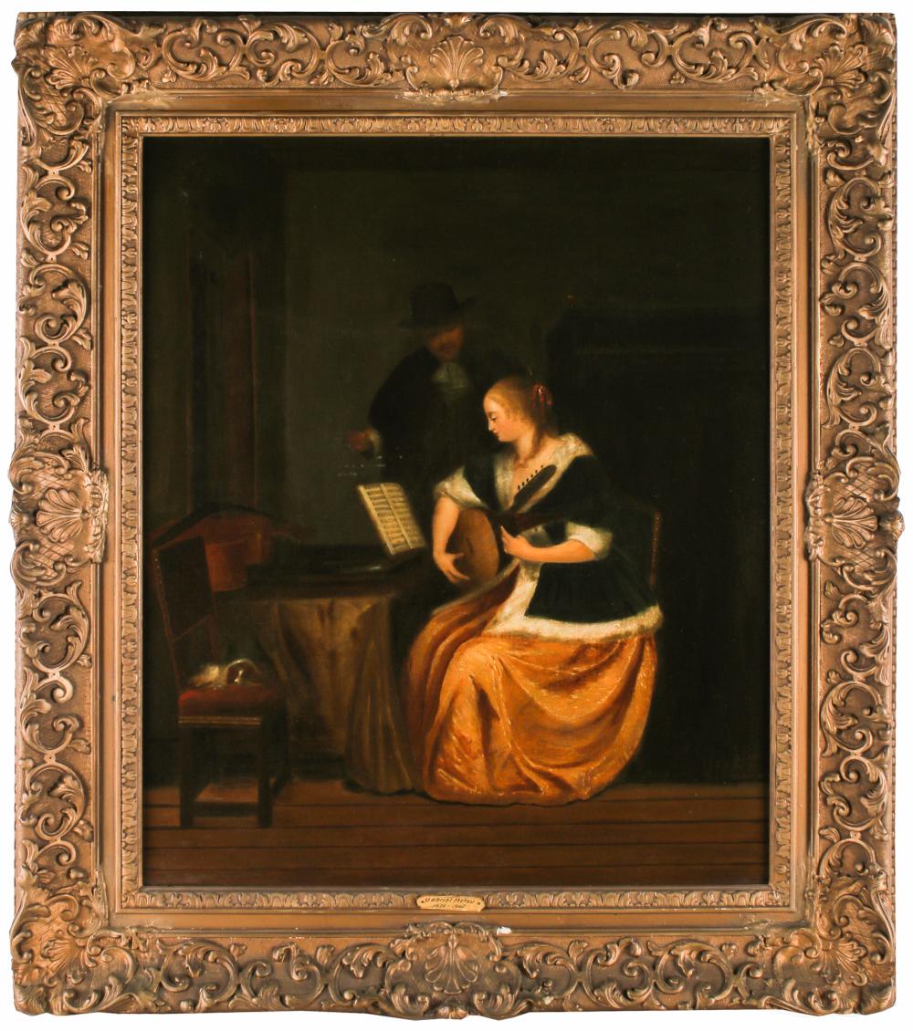 CONTINENTAL SCHOOL: WOMAN WITH