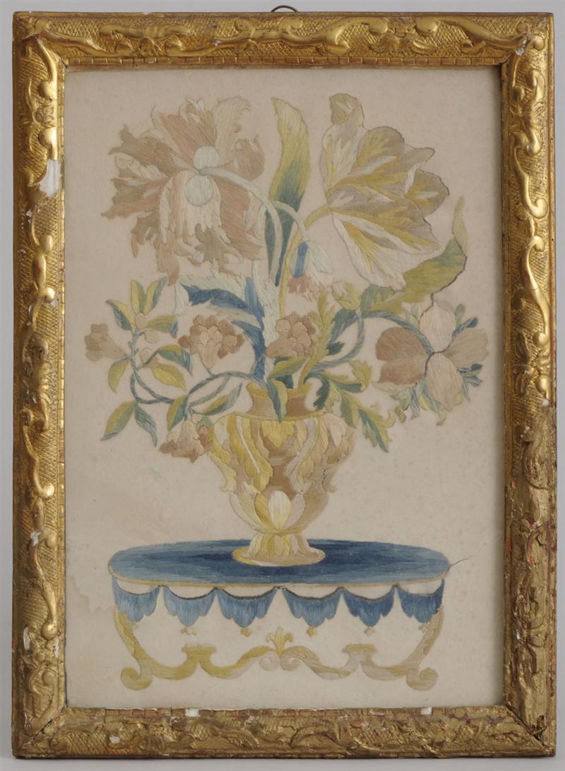 CONTINENTAL SILKWORK PANEL ON WOVEN