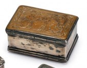 Continental silver and carved