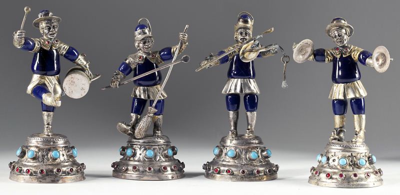 Continental Silver and Enameled