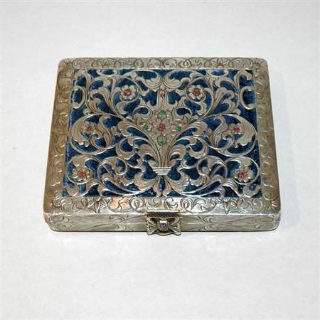 Continental Silver Compact 	 