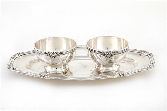 Continental silver condiment