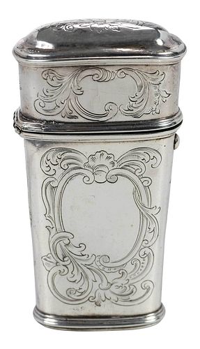 CONTINENTAL SILVER ETUI