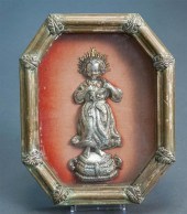 CONTINENTAL SILVER FIGURE OF T
