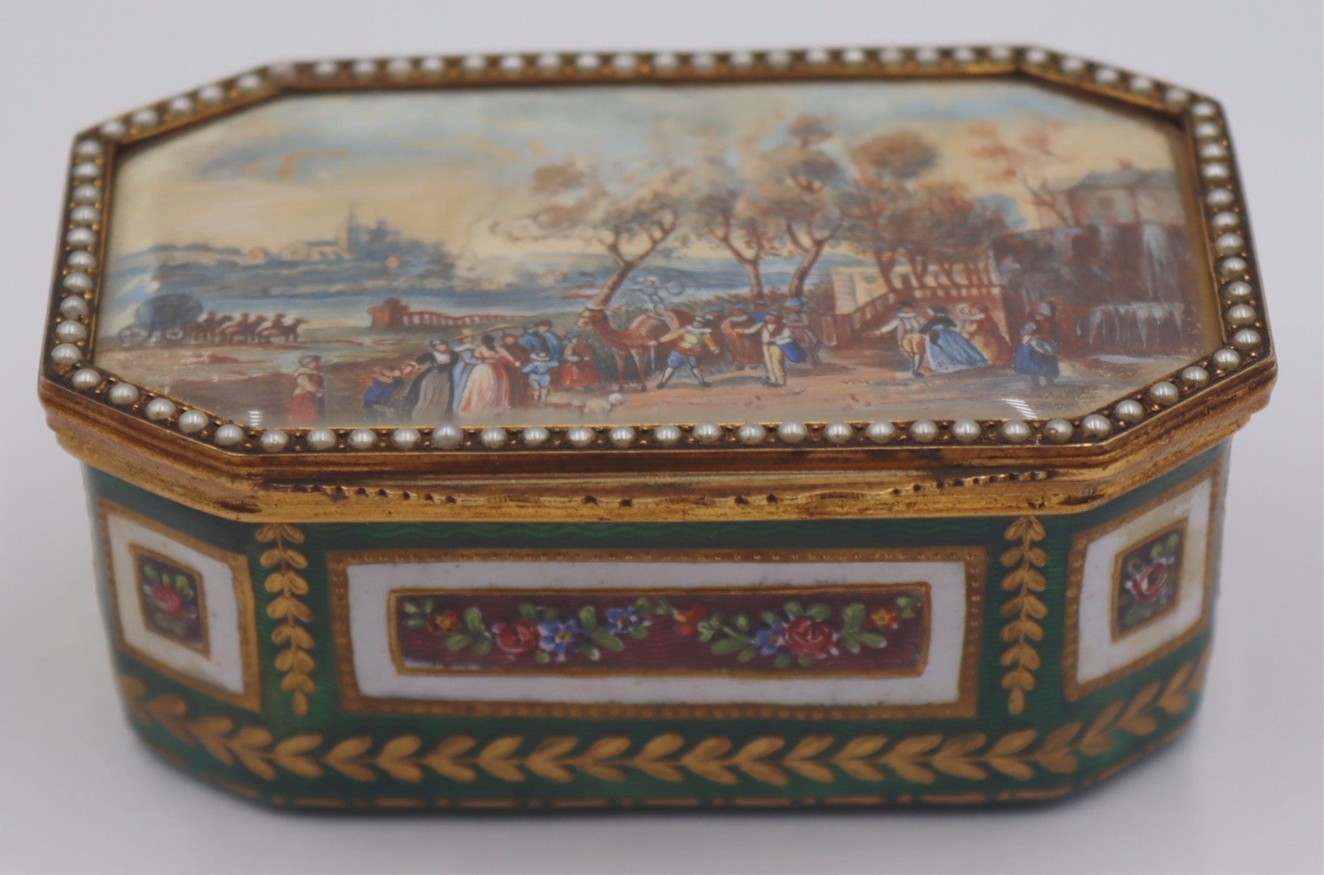 CONTINENTAL SILVER GILT AND