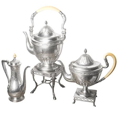 Continental Silver Hot Water Kettle