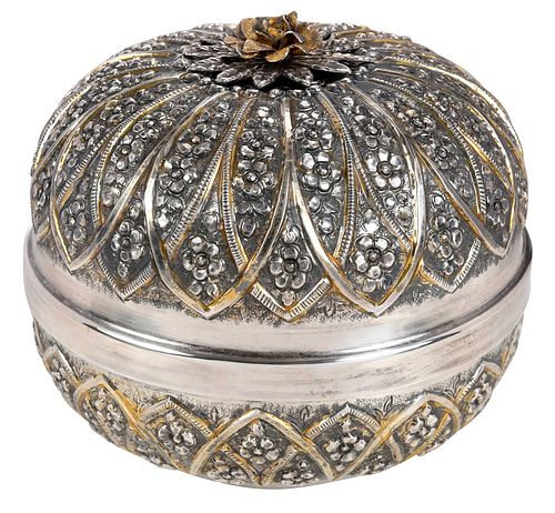 CONTINENTAL SILVER LIDDED