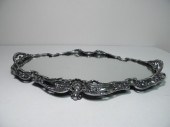 Continental silver plated mirr