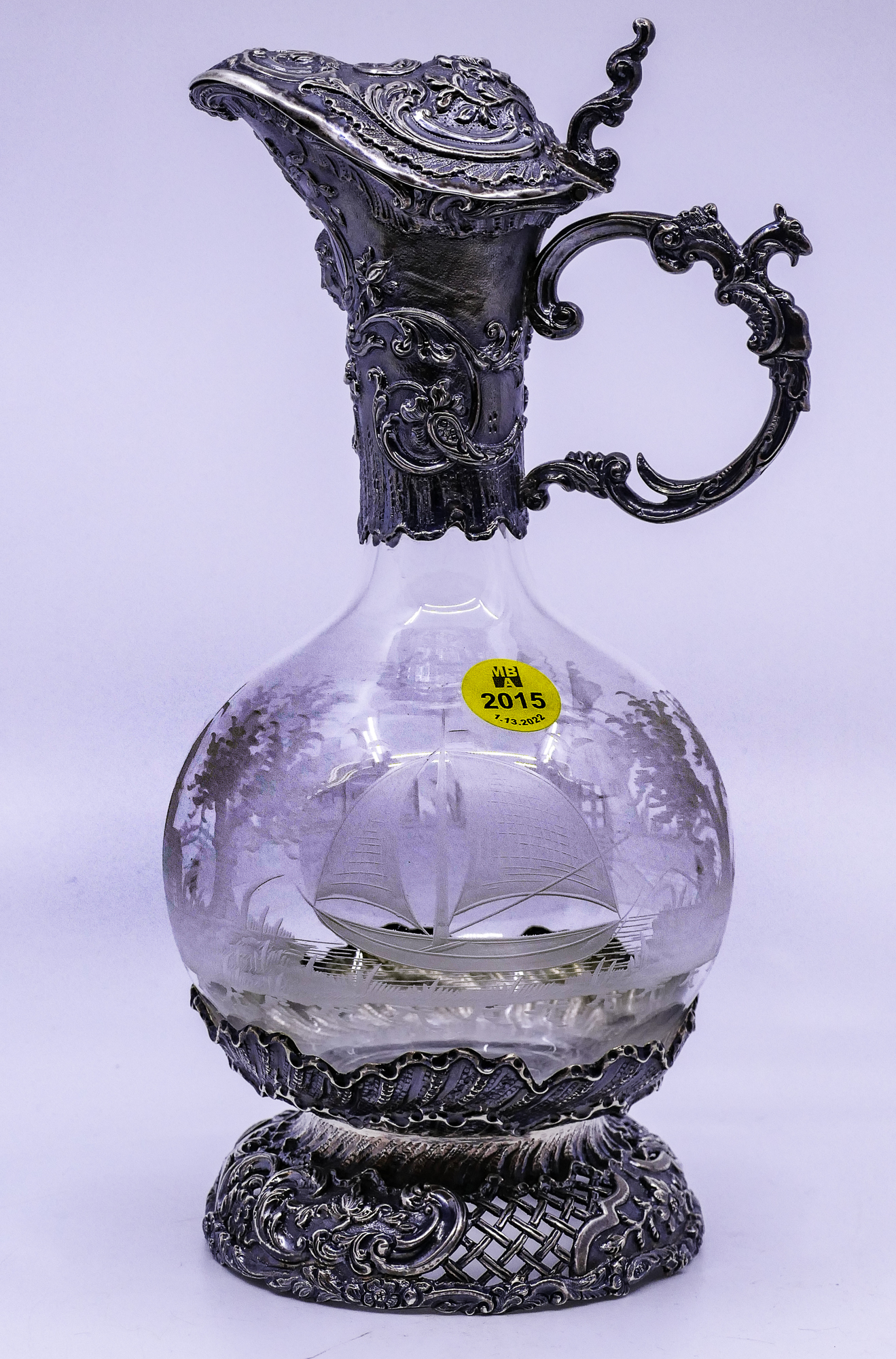 Continental Silver Repousse