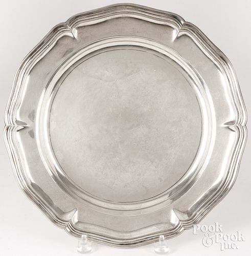 CONTINENTAL SILVER SCALLOPED