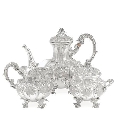 Continental Silver Tea Service 	 