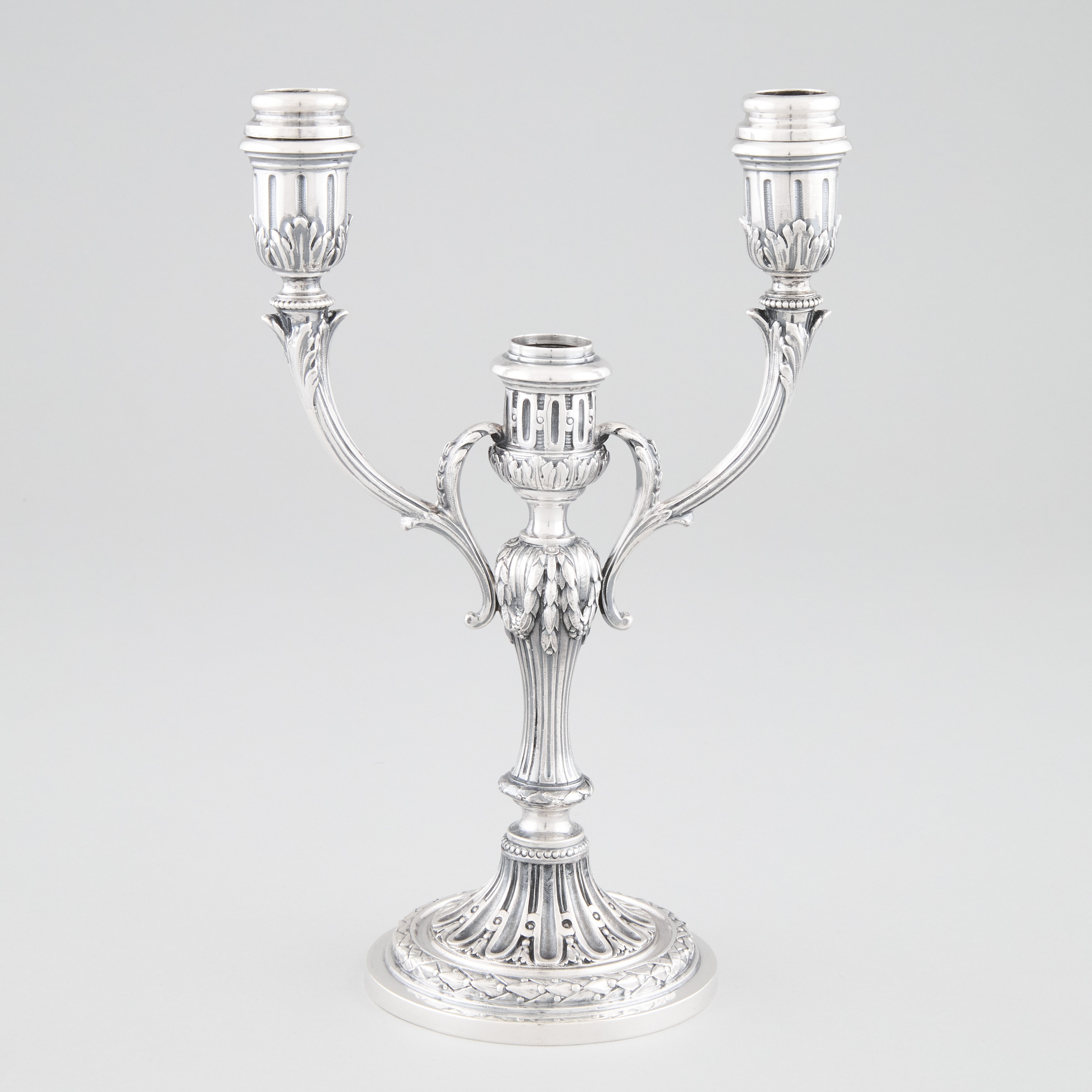 Continental Silver Three-Light