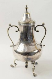 CONTINENTAL SILVERED BRASS FOO