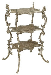 CONTINENTAL SILVERED IRON THRE
