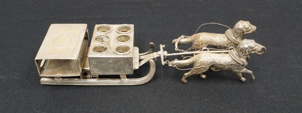 CONTINENTAL SILVERPLATE DOG