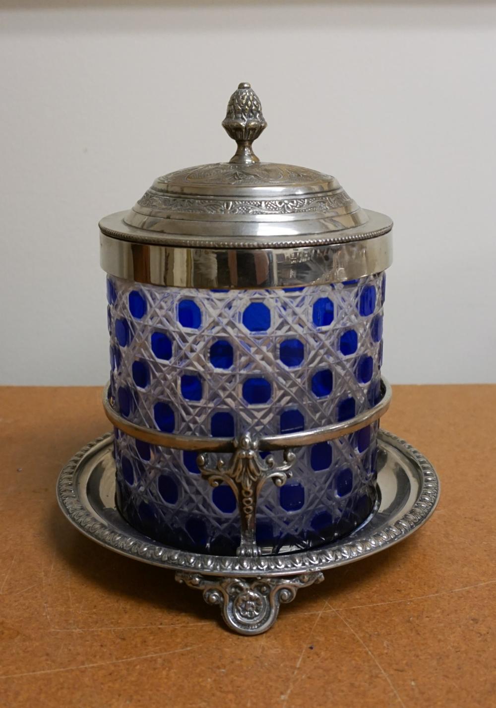 CONTINENTAL SILVERPLATED AND COBALT
