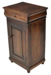 CONTINENTAL SINGLE DOOR WALNUT