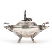 CONTINENTAL STAG TUREEN WITH C
