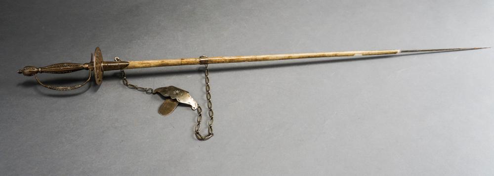 CONTINENTAL STEEL SWORD WITH FAUX