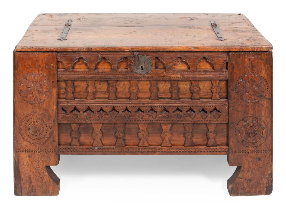 CONTINENTAL STORAGE CHEST 19TH