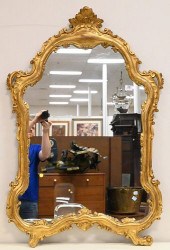 CONTINENTAL STYLE GILT CARVED