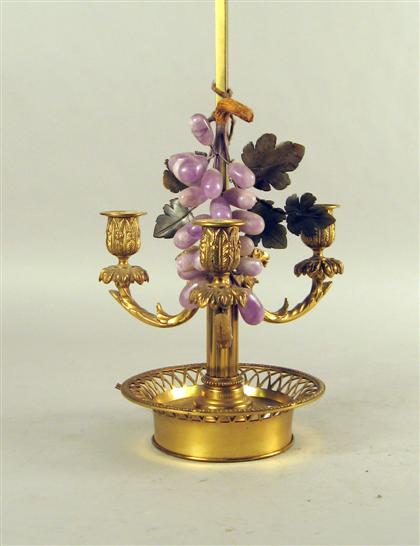 Continental style gilt metal