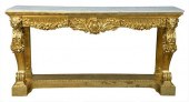 CONTINENTAL STYLE MARBLE TOP C