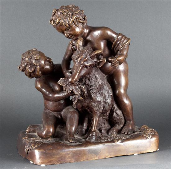 Continental style patinated