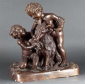 Continental style patinated br