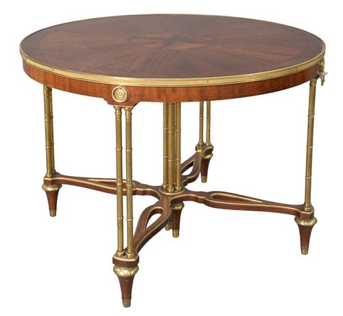CONTINENTAL STYLE ROUND TABLE, IN