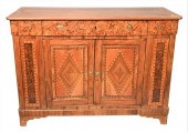 CONTINENTAL STYLE WALNUT INLAI