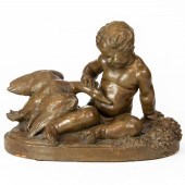CONTINENTAL TERRA COTTA FIGURA