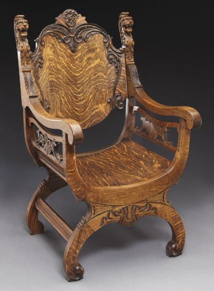 Continental tiger oak Savonarola