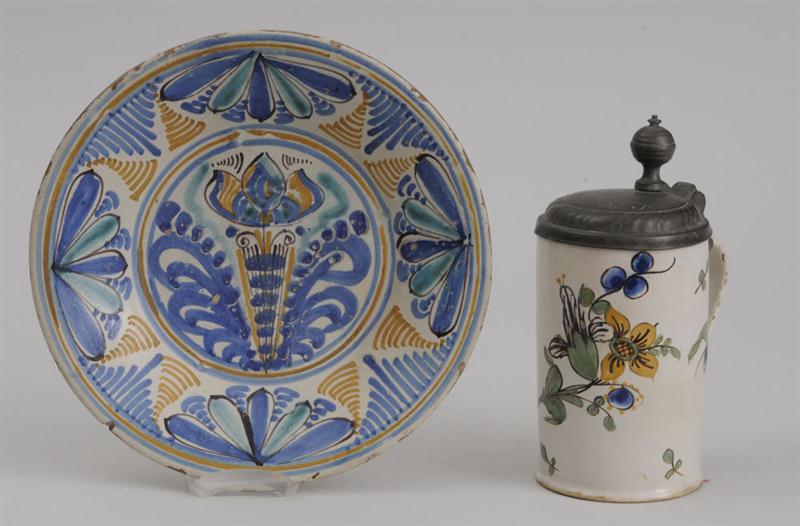 CONTINENTAL TIN-GLAZED