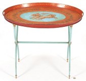 CONTINENTAL TOLE PAINTED TRAY