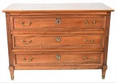 CONTINENTAL WALNUT CHEST, HAVI