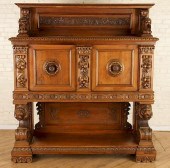 CONTINENTAL WALNUT CUPBOARD LI