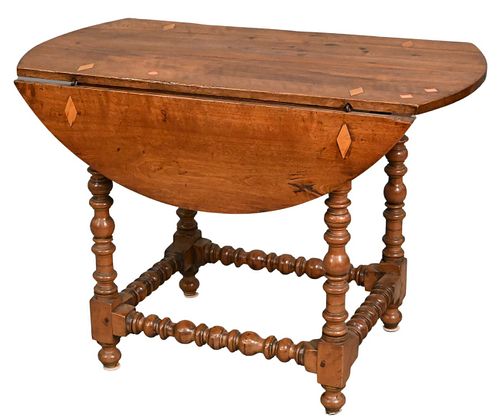 CONTINENTAL WALNUT DROP LEAF