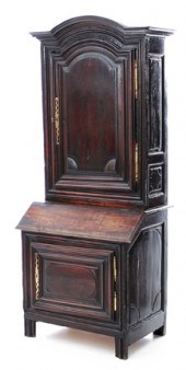 Continental walnut vestry cabi