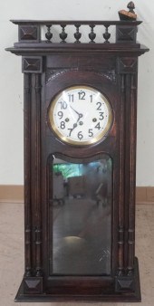 CONTINENTAL WALNUT WALL MOUNTE