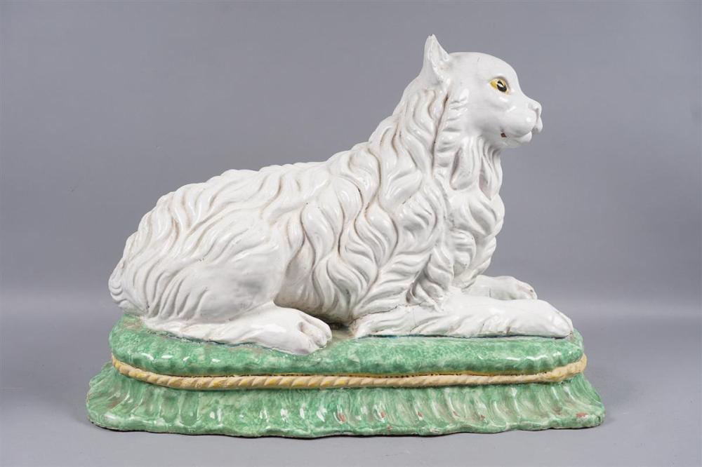 CONTINENTAL WHITE GLAZED CERAMIC