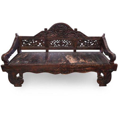 CONTINENTAL WOOD CARVED