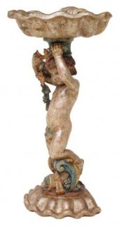 CONTINENTAL WOOD CHERUB BAPTIS