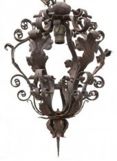CONTINENTAL WROUGHT IRON HANGI
