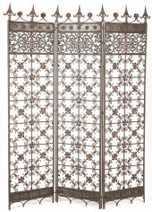 CONTINENTAL WROUGHT IRON SCREE