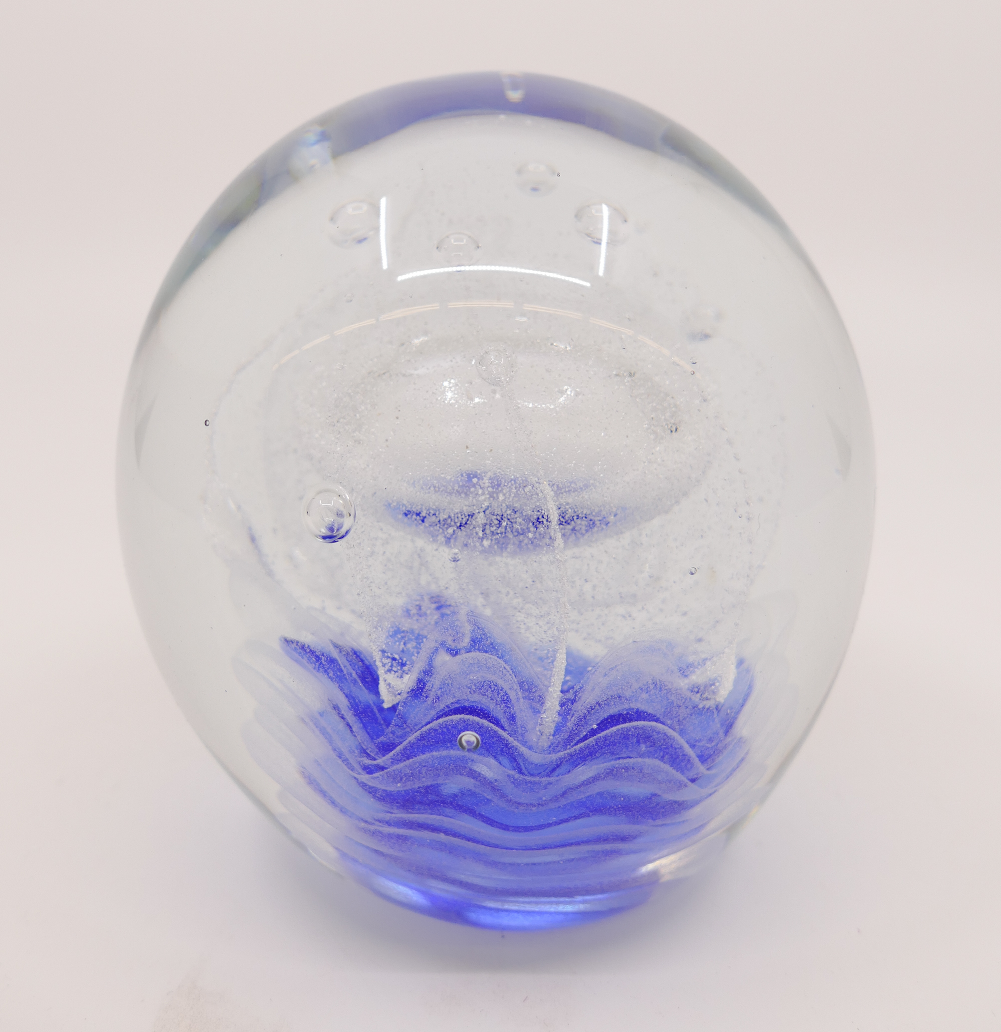 Controlled Bubble Art Glass