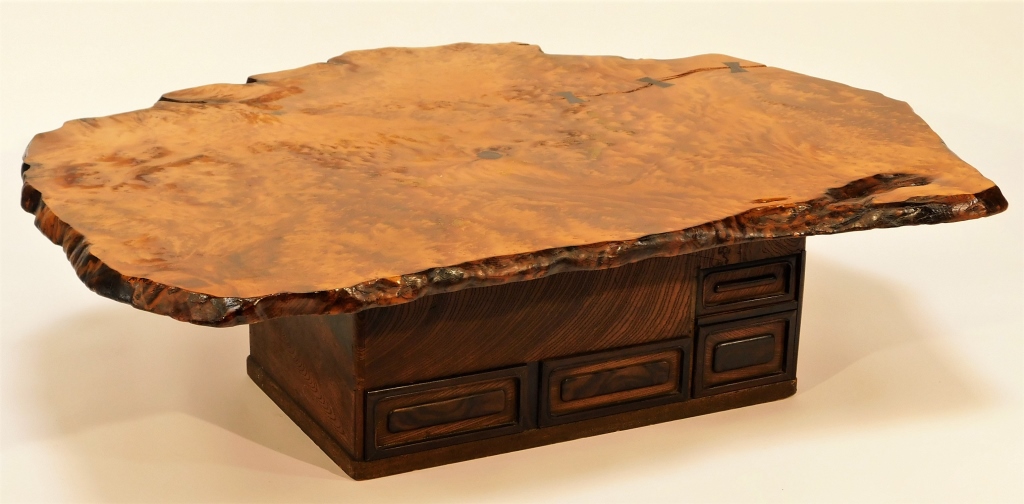 CONVERTED HIBACHI LIFT TOP COFFEE