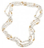 CONVERTIBLE 18K TAHITIAN PEARL
