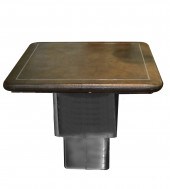 CONVERTIBLE SHAGREEN & CHROME